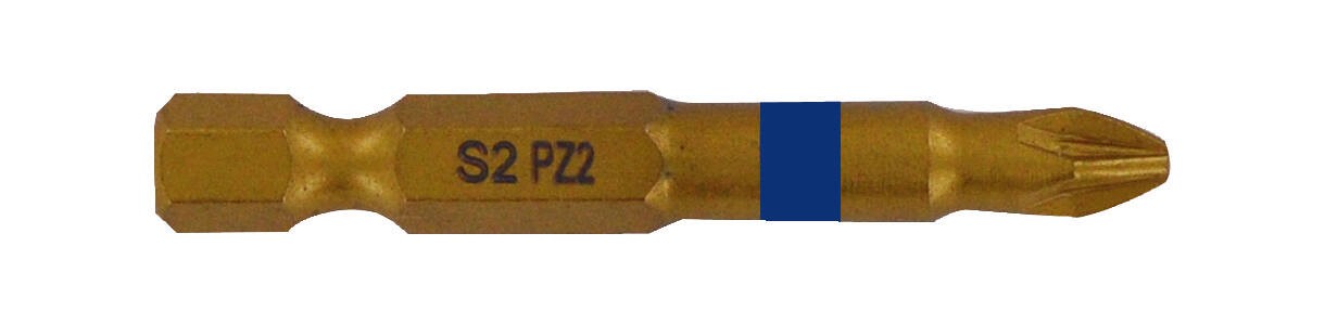 Embout de vissage PZ1.2.3 torsion 50 mm - TIVOLY