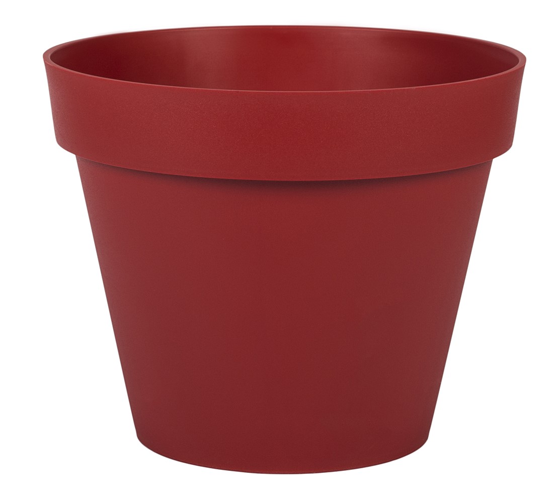 Pot rond Toscane ⌀ 30 cm rouge Rubis - EDA