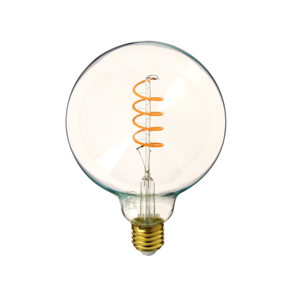 Ampoule led déco filament G125 E27 300lm 4W blanc chaud - XANLITE