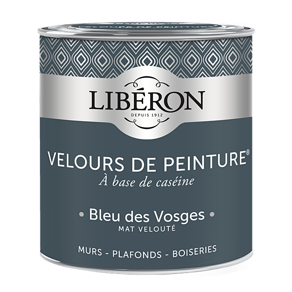 Peinture multisupport velours bleu des Vosges 0,5L - LIBERON