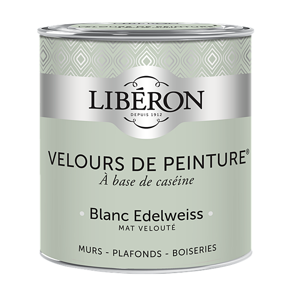 Peinture multisupport velours blanc edelweiss 0,5L - LIBERON