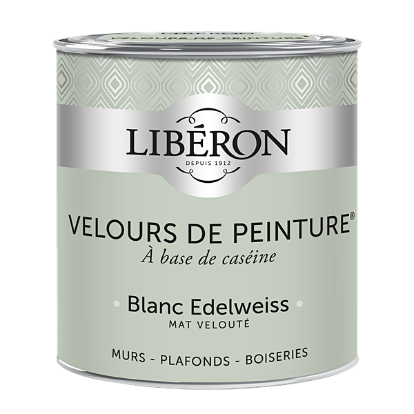 Peinture multisupport velours blanc edelweiss 0,5L - LIBERON