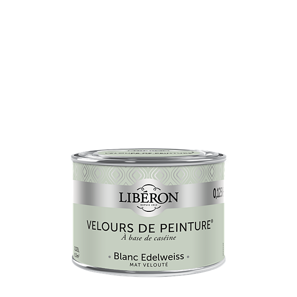 Peinture multisupport velours blanc edelweiss 125ml - LIBERON