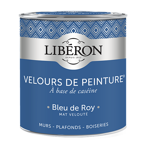 Peinture multisupport velours bleu de roy 0,5L - LIBERON