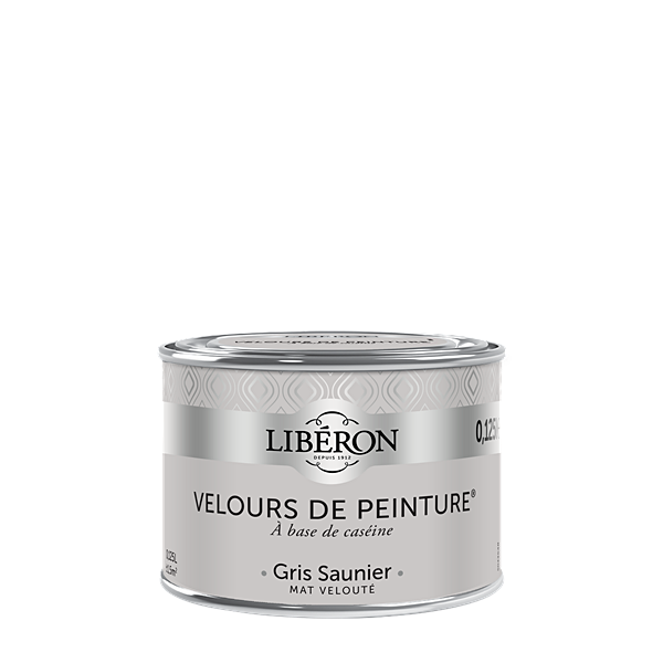 Peinture multisupport velours gris saunier 125ml - LIBERON