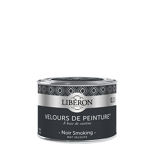 Peinture multisupport velours noir smoking 125ml - LIBERON