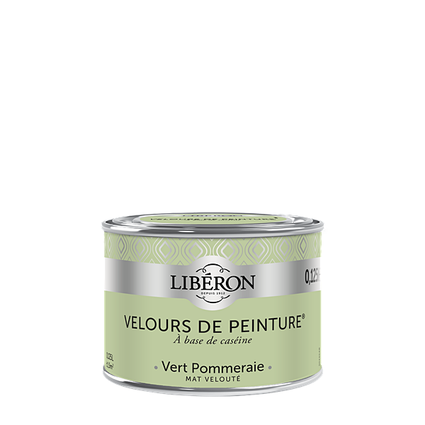 Peinture multisupport velours vert pommeraie 125ml - LIBERON