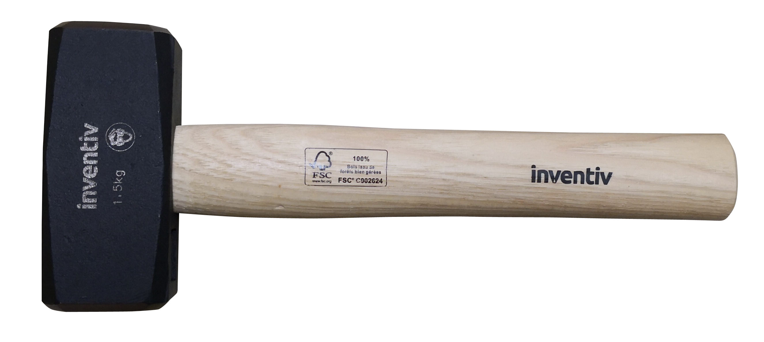 Massette en bois 1,5 kg - INVENTIV