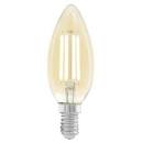 Ampoule Vintage Ambre E14-LED-C35 bougie 4W 2200K - EGLO