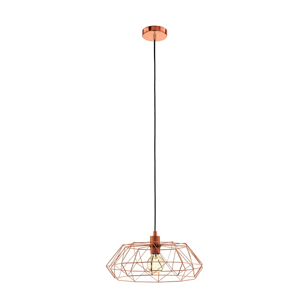 Suspension Carlton copper ø 455 mm E27 1 x 60 W- EGLO