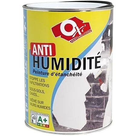Peinture d'étanchéité Anti-humidité blanc mat 2,5L - OXI