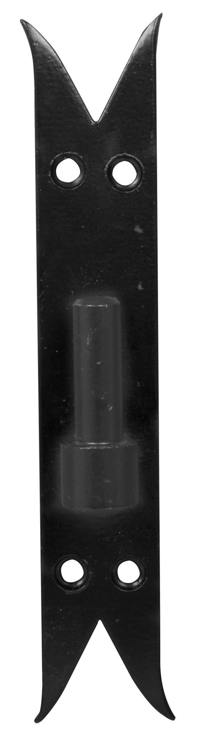 Gond platine queue carpe d14x210mm noir