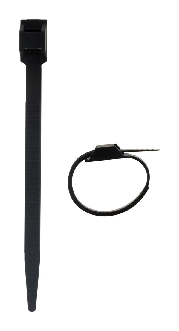 Lot de 50 colliers de câblage 6x114mm noir - ZENITECH