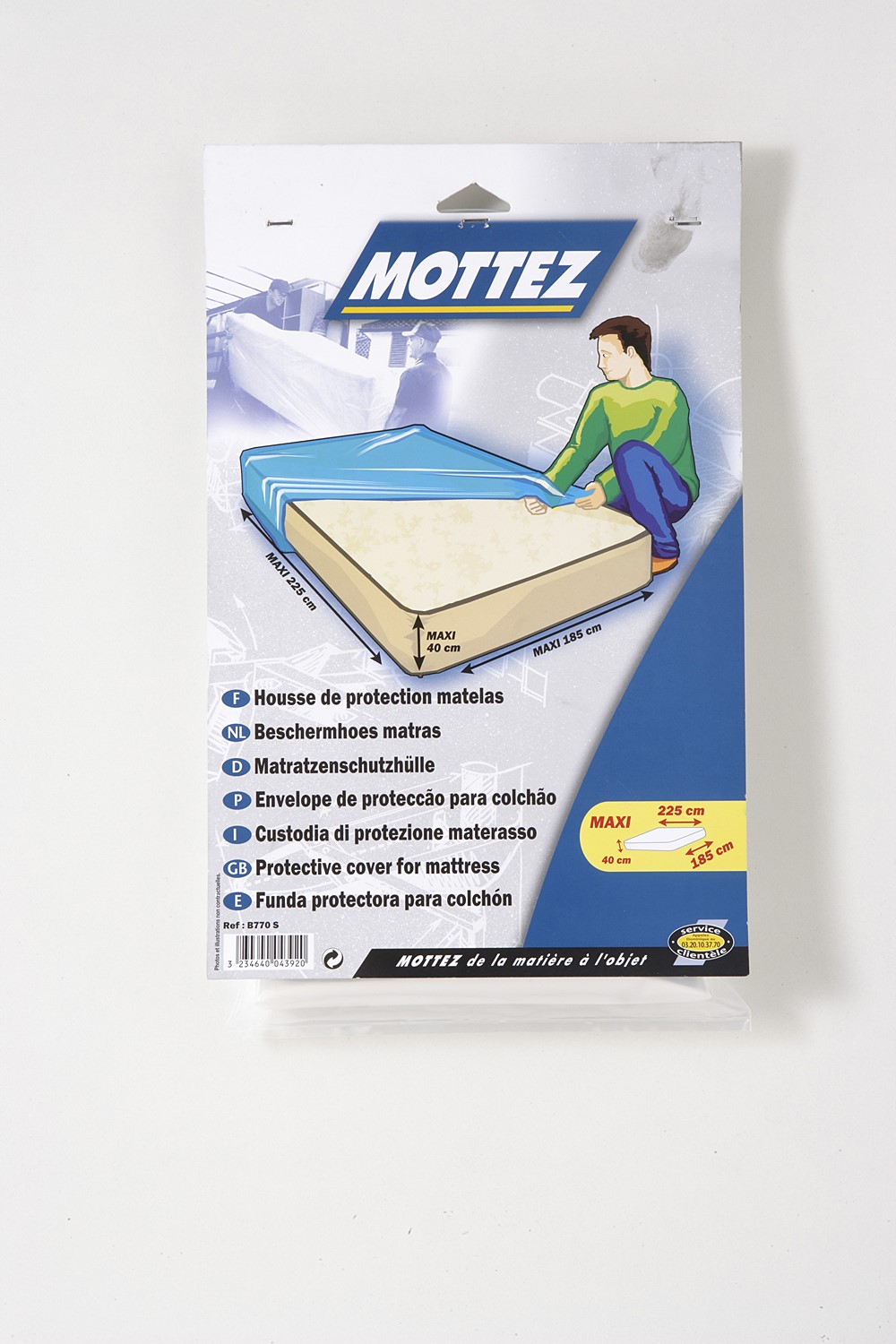 Housse pour matelas - MOTTEZ