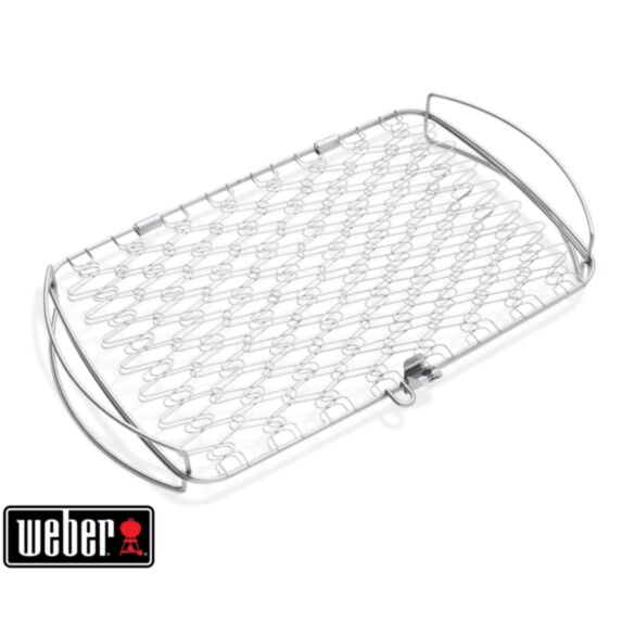 Panier à poisson grand modèle, acier inoxydable - WEBER