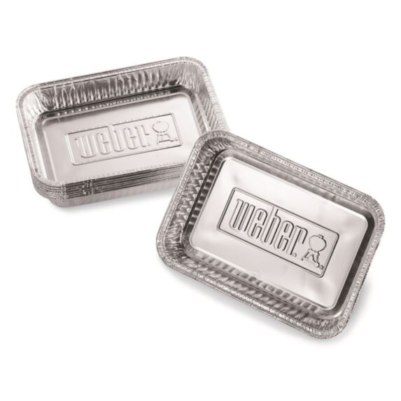 Barquettes en aluminium 10 pièces - WEBER