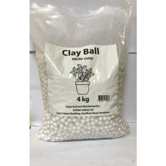 Billes d'argile blanches 4 kg - CLAY BALLS