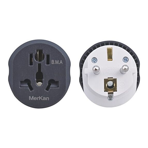 Adaptateur universel 16A(f) - 13A(m)