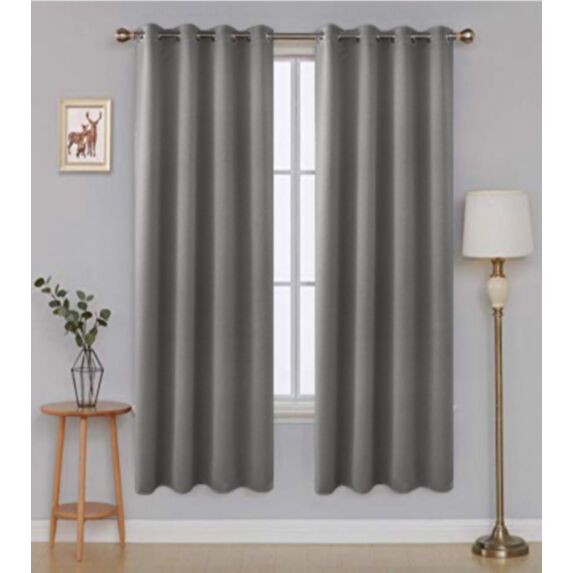 Occultant polyester fenetre 140 x 180 cm gris olive