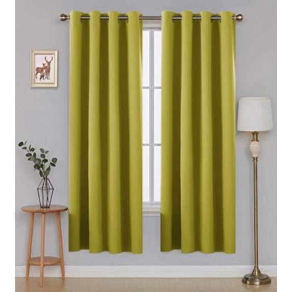 Rideau Oxford 140 x 180 cm vert olive 