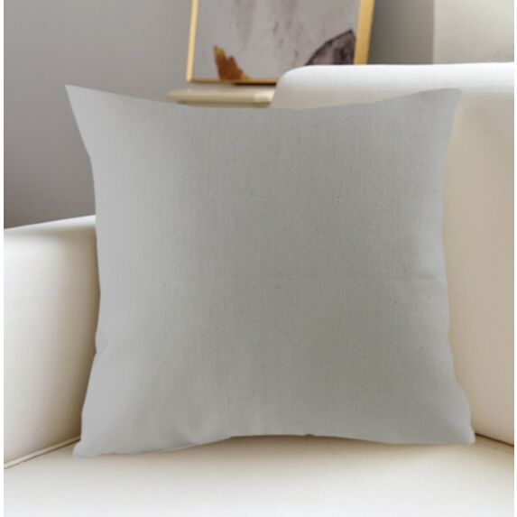 Coussin Oxford 40 x 40 cm gris clair - MAISON BONHEUR