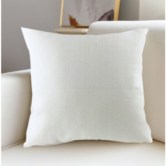 Coussin Oxford 40 x 40 cm blanc cassé - MAISON BONHEUR