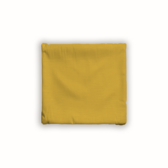 Housse de coussin Oxford 40 x 40 cm moutarde - MAISON BONHEUR
