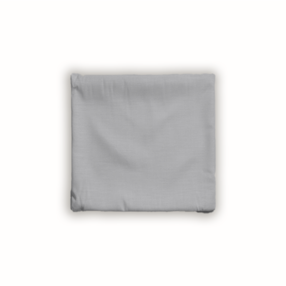 Housse de coussin Oxford 40 x 40 cm gris clair - MAISON BONHEUR