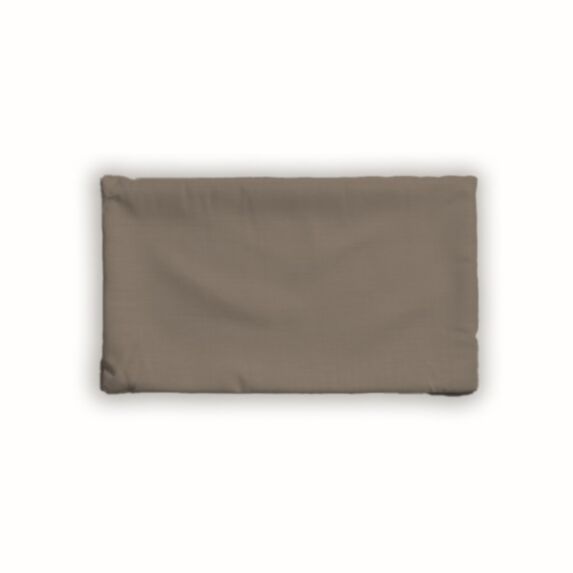 Housse de coussin Oxford 50 x 30 cm taupe - MAISON BONHEUR