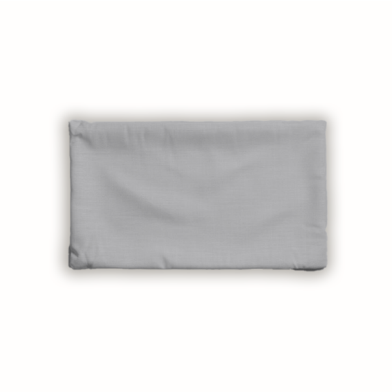 Housse de coussin Oxford 50 x 30 cm gris clair - MAISON BONHEUR