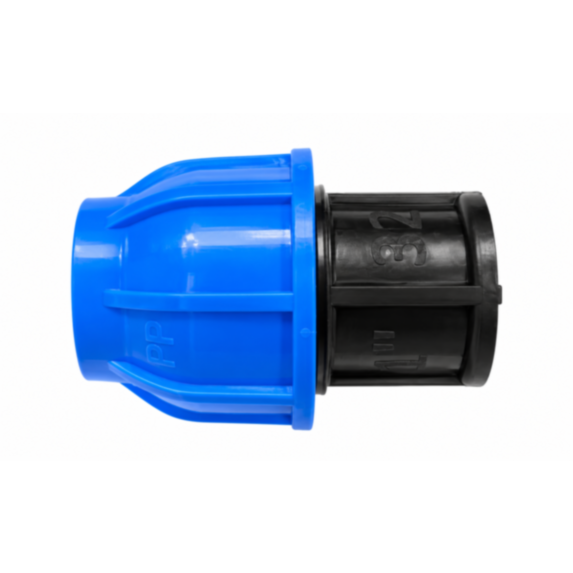 Manchon fileté PE bague bleue PE Female Adaptor Ø40 mm x 1 1/4