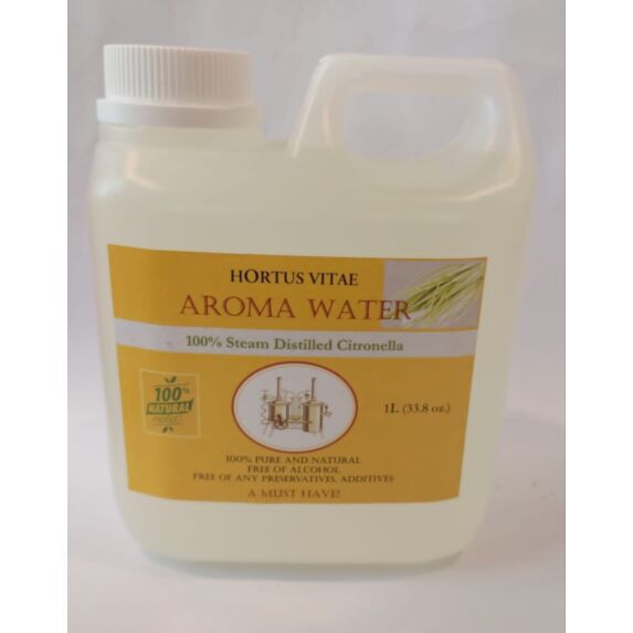 Eau aromatisée citronelle 1 L - HORTUS VITAE