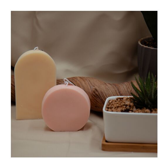 Bougie cire de soja design Jeney 180 g - CHARLOTTE SKIN