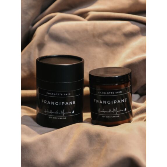 Bougie cire de soja pot en verre Frangipane 200 g - CHARLOTTE SKIN