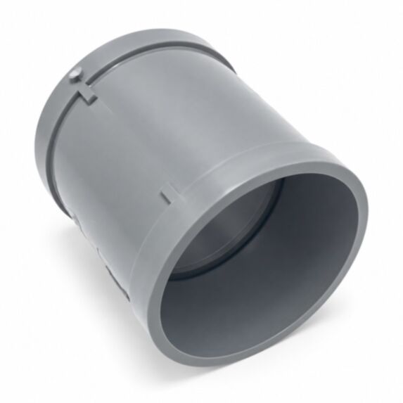 Manchon droit PVC femelle-femelle Ø75 mm