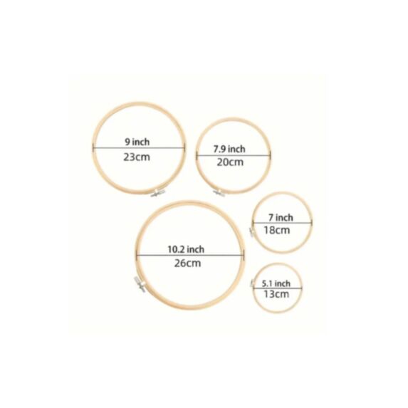 Métier à tisser rond bois Ø20cm - HOBBYWORLD