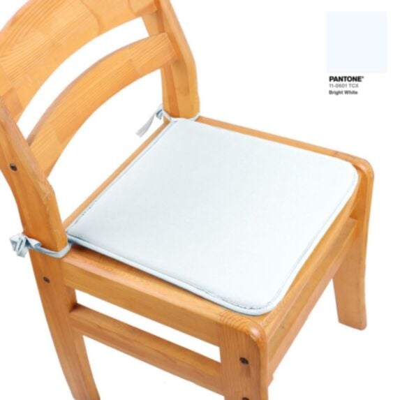 Assise de chaise 40x40x1,8 cm ivoire - MAISON BONHEUR