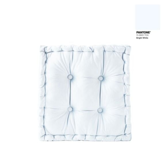 Assise de chaise matelassée 40x40x10 cm ivoire - MAISON BONHEUR