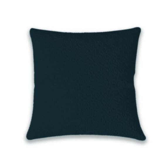 Coussin velours uni 40 x 40 cm bleu clair - MAISON BONHEUR 