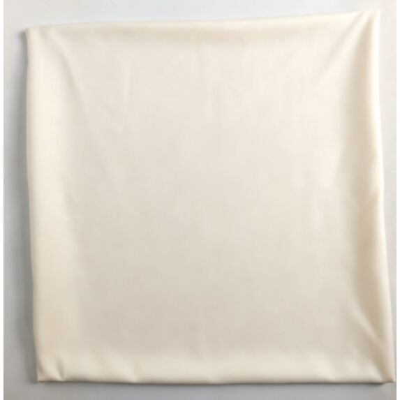 Housse chenille 45x45cm blanc