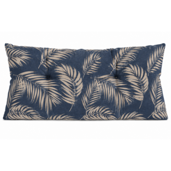 Coussin Alizée bleu navy 40 x 120 cm