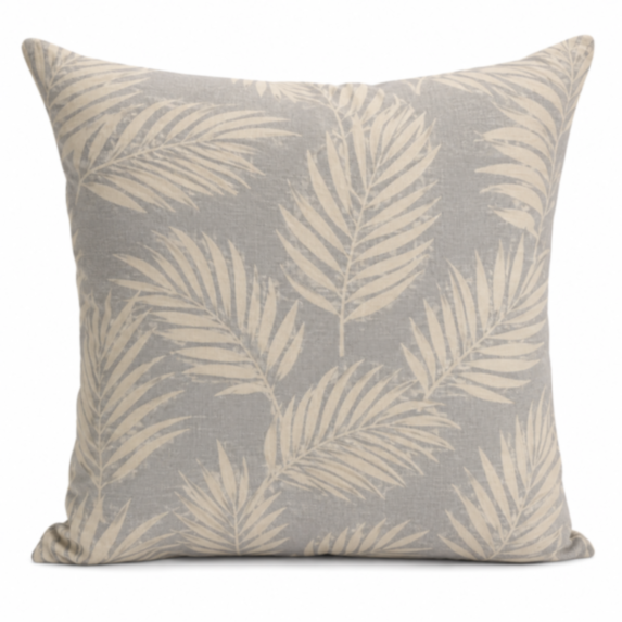 Coussin Elina vert clair 60 x 60 cm