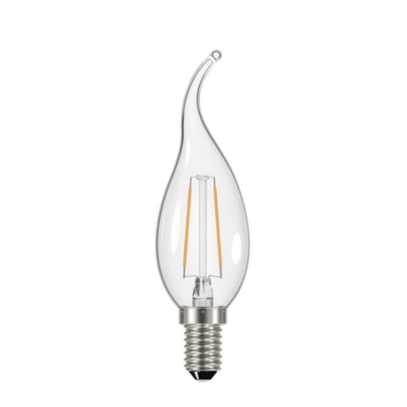 Ampoule LED filament flamme E14 250lm - 2,4W