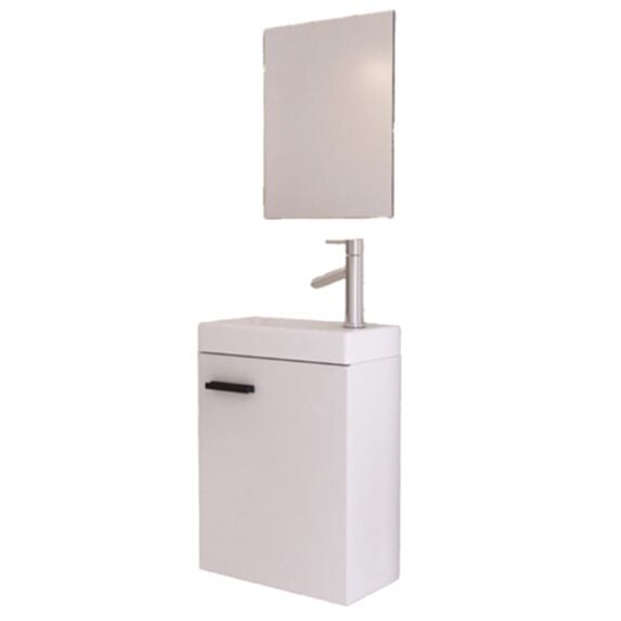 Meuble lave mains 40 cm Flora
