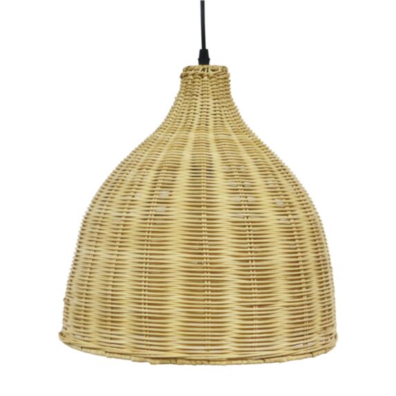 Suspension Bohème rotin 35x35x35cm