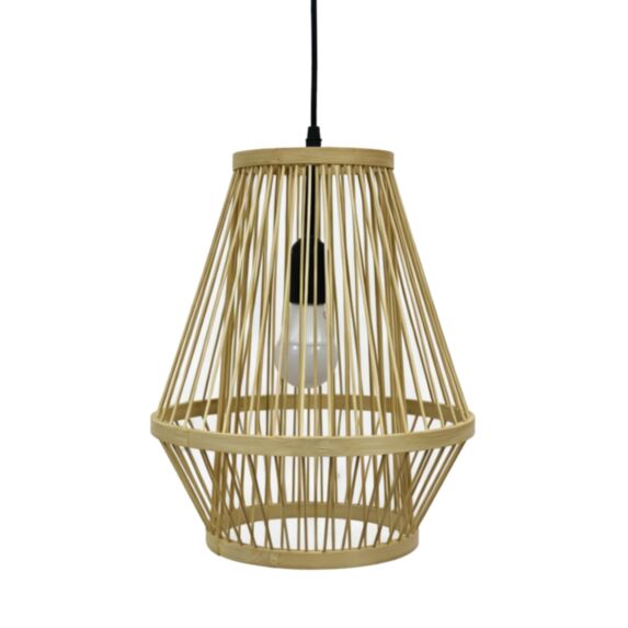 Suspension Noma rotin 30x30x36cm