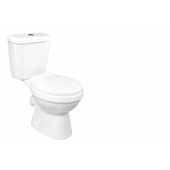 Cuvette WC à poser céramique avec double chasse et abattant