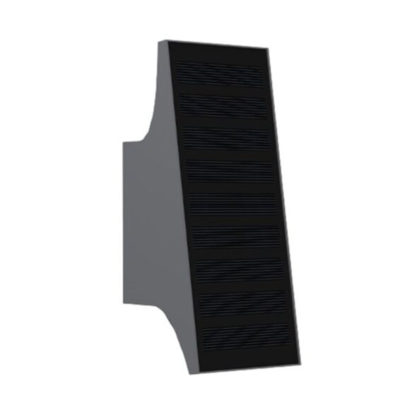 Applique murale LED solaire double faisceau Up & Down 21,5x7,5cm 700 Lumens Blanc froid 4000K IP54 - SOLAR