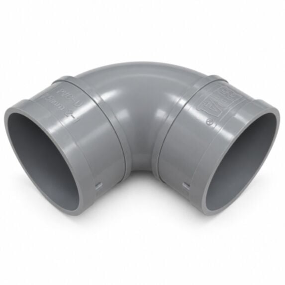 Coude femelle-femelle PVC 87°30 Ø50 mm