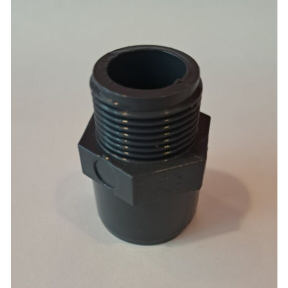 Adaptateur mâle PVC 25mmx3/4